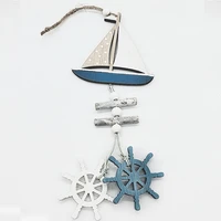 1pcs ocean series creative gifts ocean wind crafts small fish hanging ornaments home kids nursery garden patio decoration
