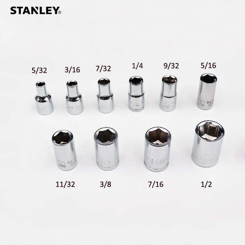 

Stanley набор торцевых головок 1/4 дюйма