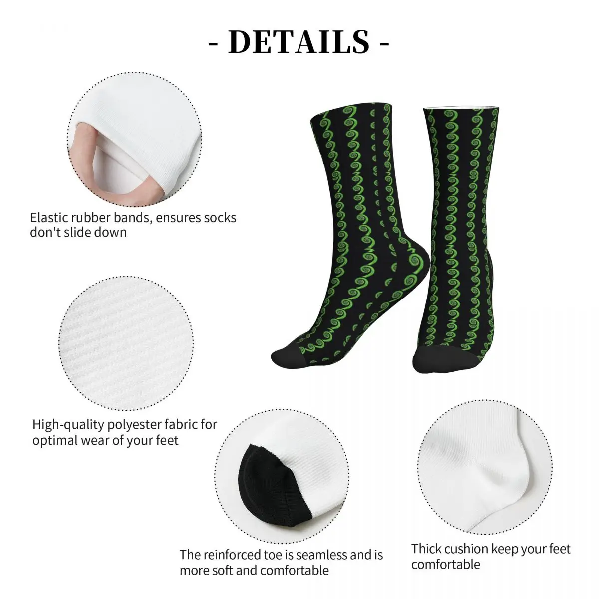 Разворачивающиеся спортивные носки со средней посадкой Fiddlehead