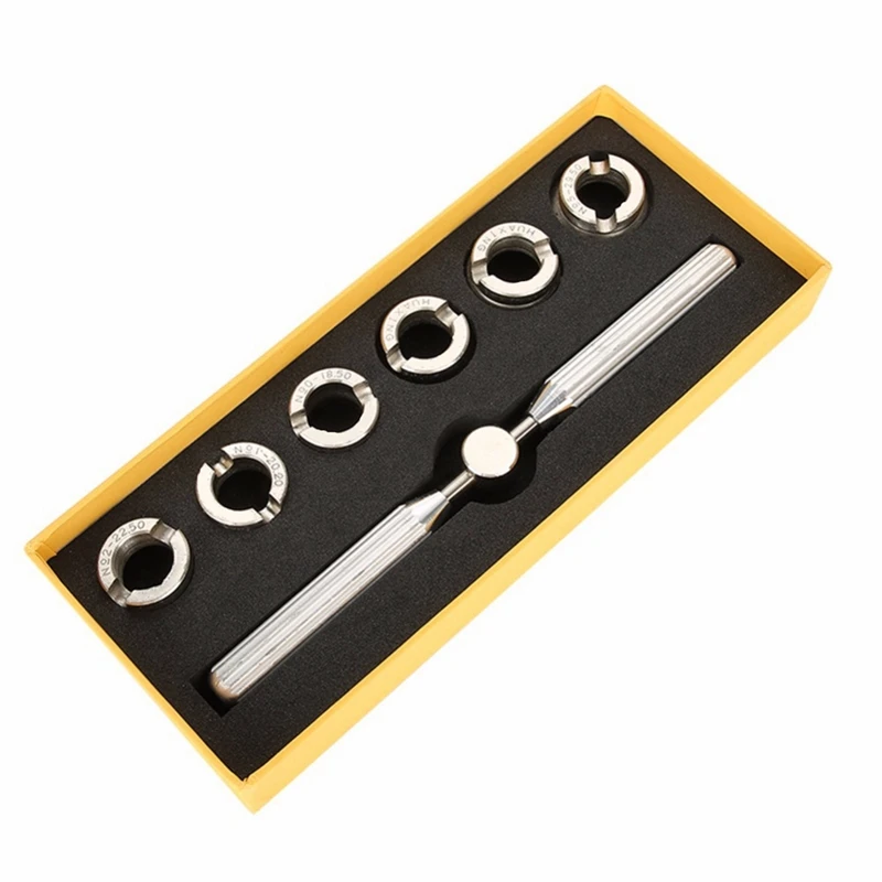 7Pcs Professional Opener Watch Rear Case Opener Kit,Watch Repair Tool Opening And Fitting Screw Cases For Rolex/Tudor