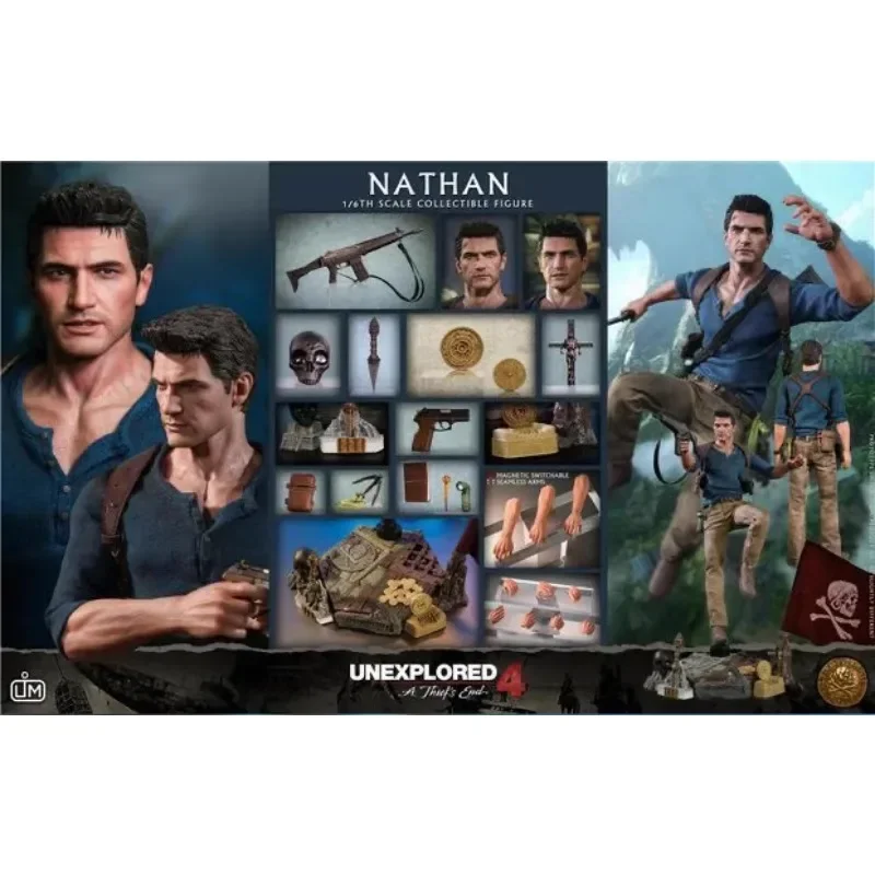 В наличии оригинальная модель Limtoys LIM012 NATHAN 1/6 аутентичная персонажа из фильма