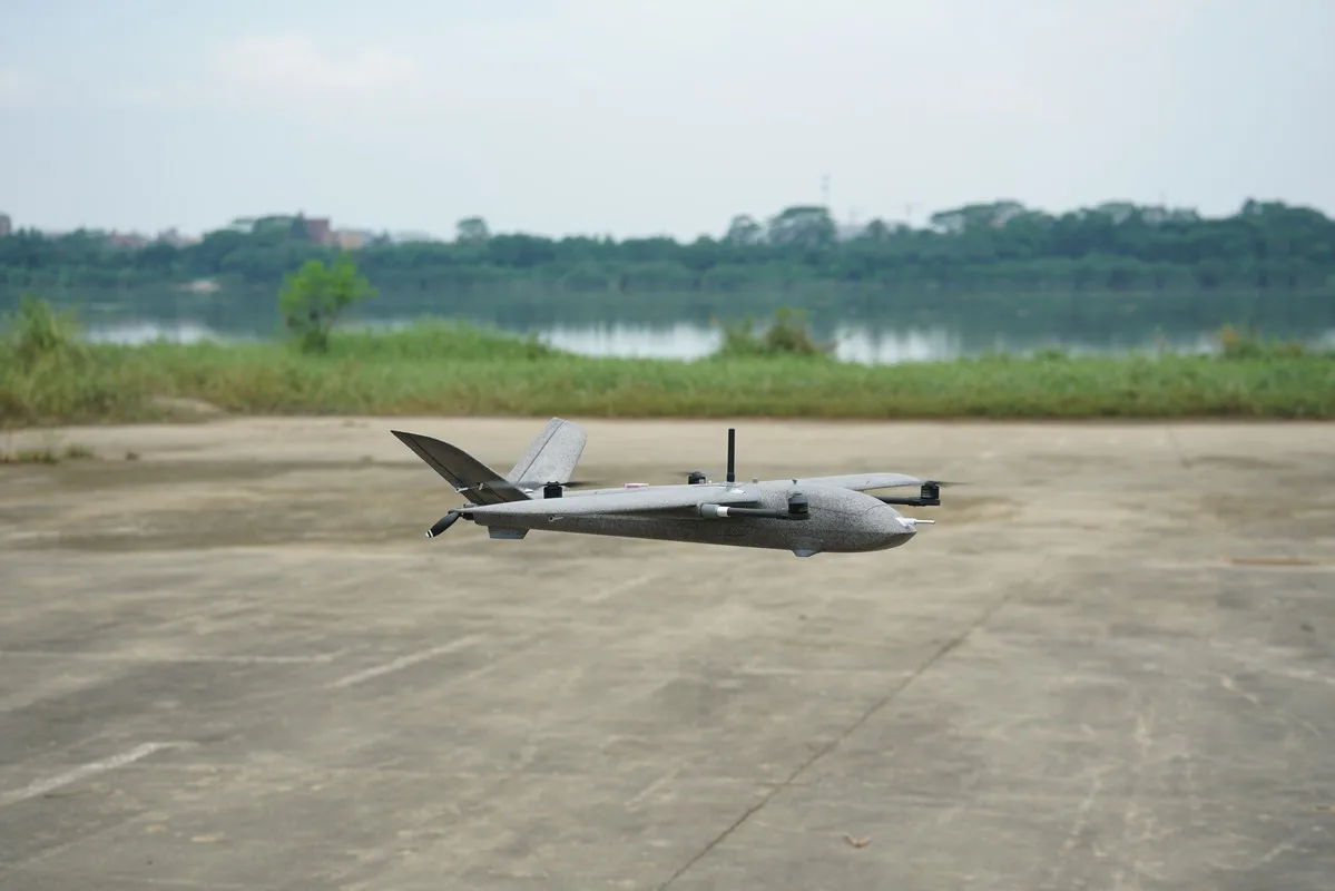 Фото Радиоуправляемая модель самолета Xfly X1200 Explorer с вертикальным взлетом и посадкой, 1200 мм, для FPV-полетов, с дистанционным управлением №4
