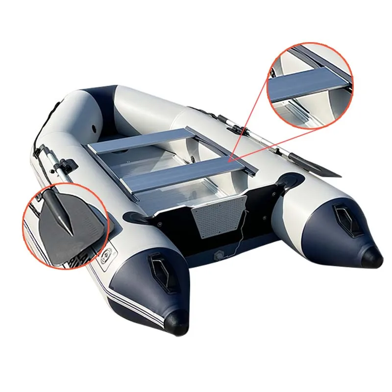 3 6-метровая надувная штурмовая лодка с алюминиевым дном спасательная гребная
