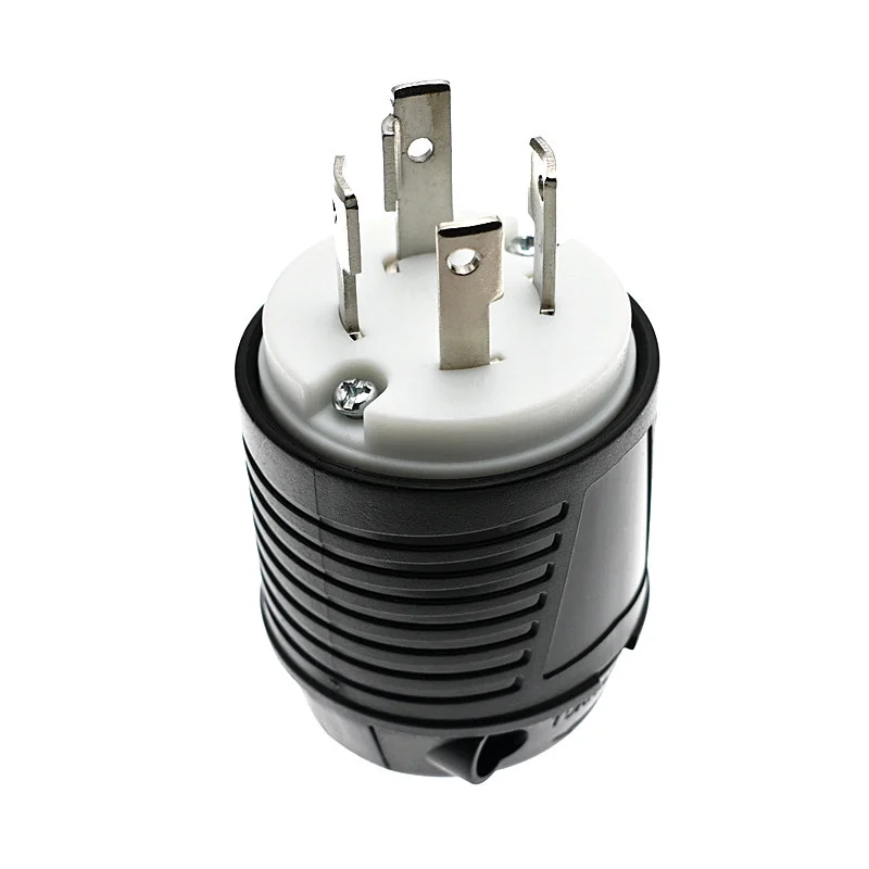 

Стандарт США, четырёхконтактный разъем NEMA L14-30P, мужской высокомощный 30 А 125 в, наружный Промышленный разъем для зарядки