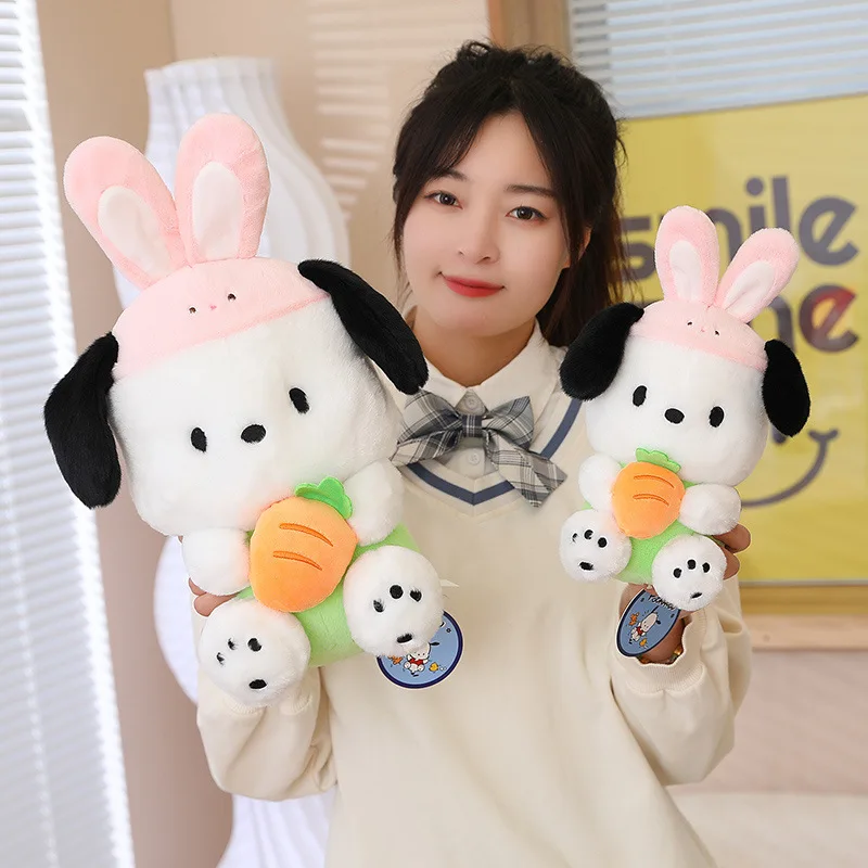 

22/32cm Pachacco Genuine Sanrio Plush Toys Kawaii Cosplay Dog Anime Cartoon Dolls Soft Cute Pillow Stuffed Gift for Children