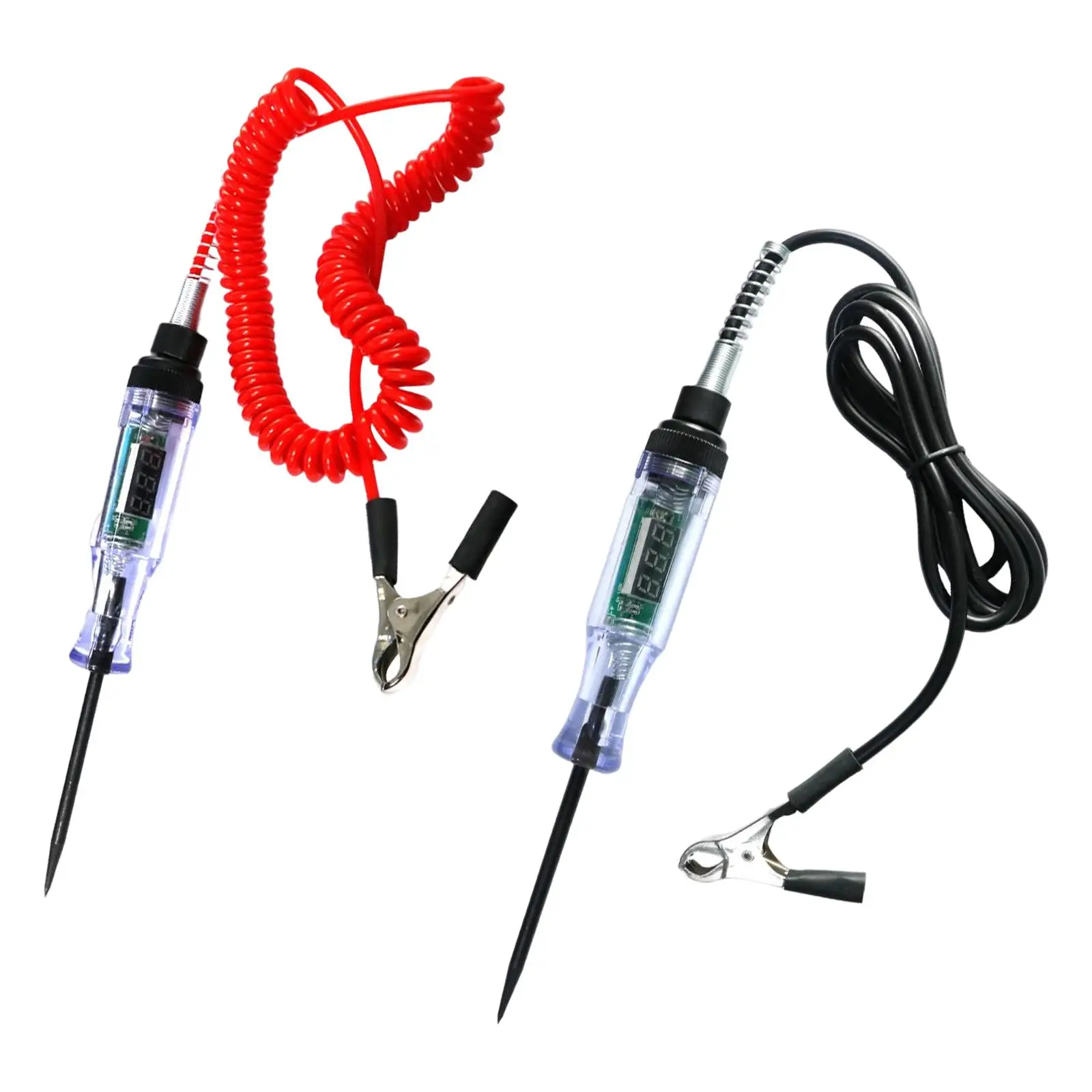 

Automotive Circuit Tester Digital Display Test Light Pen Fit for Boats Checking Circuits Low Voltage Systems Battery Voltage