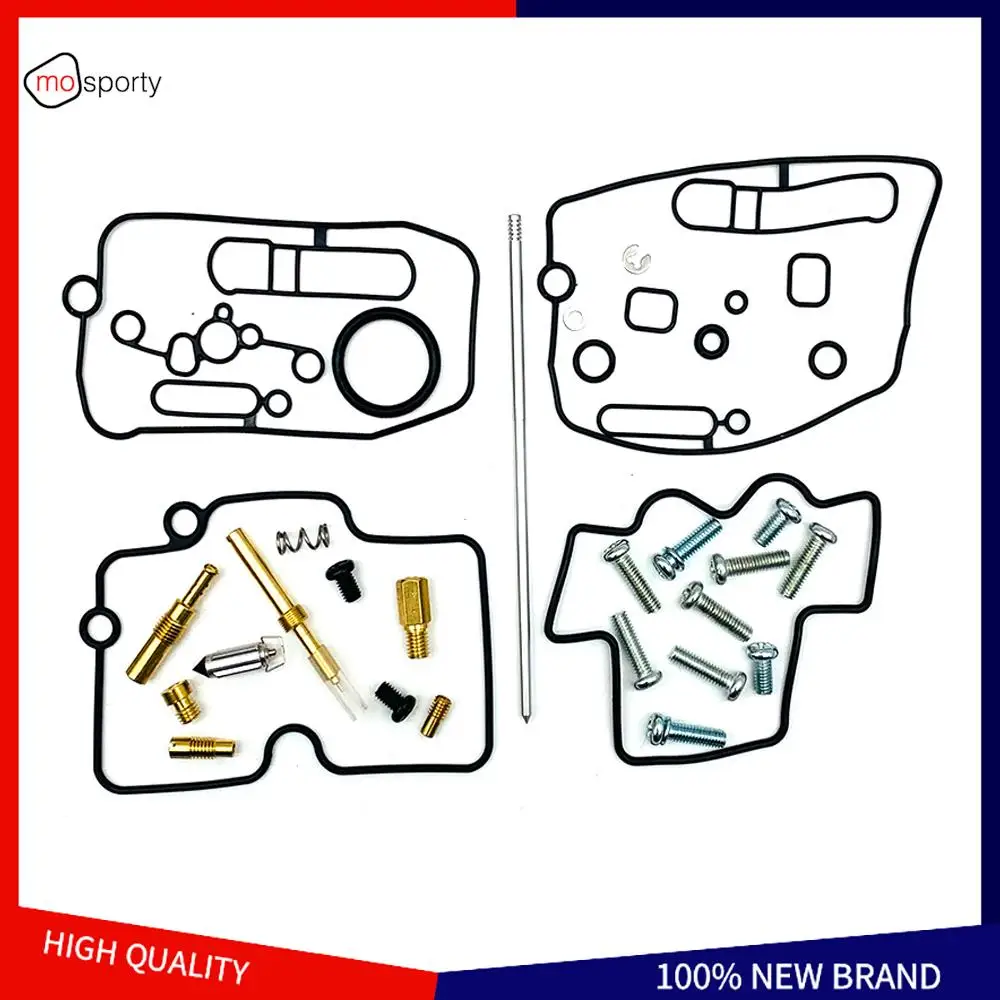 

Motorcycle Carburetor Floating Gasket Needle Seat Valve Air Screws Parts Repair kit for Yamaha YFZ450 2004-2009 YFZ 450
