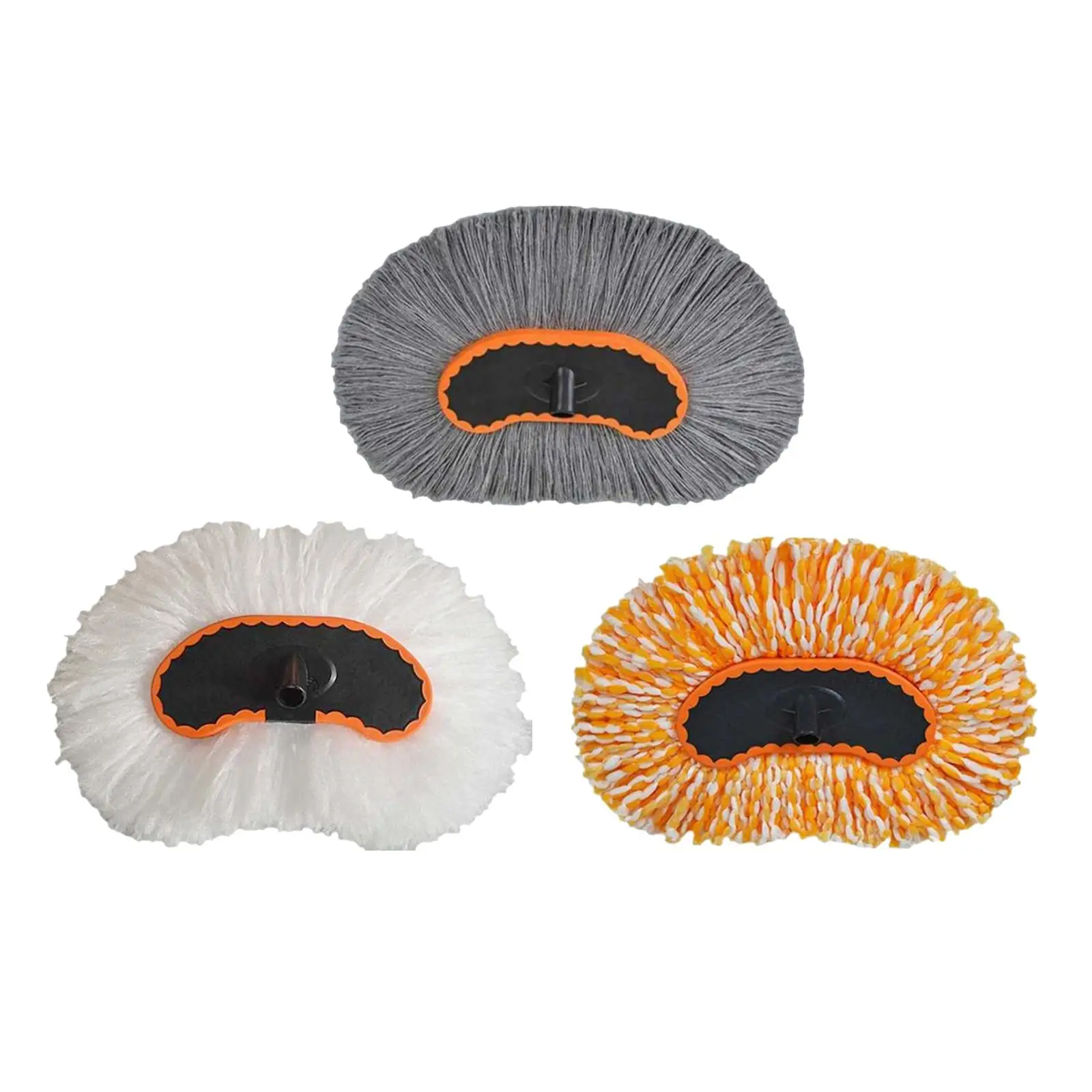 

Car Cleaning Brush Mop Head, Universal, Fits Long Handle Cleaning Mop Wall Duster