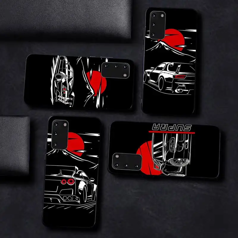 

S-Sport-s Cars Male Men Phone Case for Samsung S10 21 20 9 8 plus lite S20 UlTRA 7edge