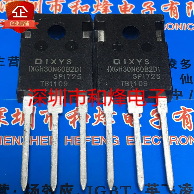 

5 шт. IXGH30N60B2D1 TO-247 600V 30A