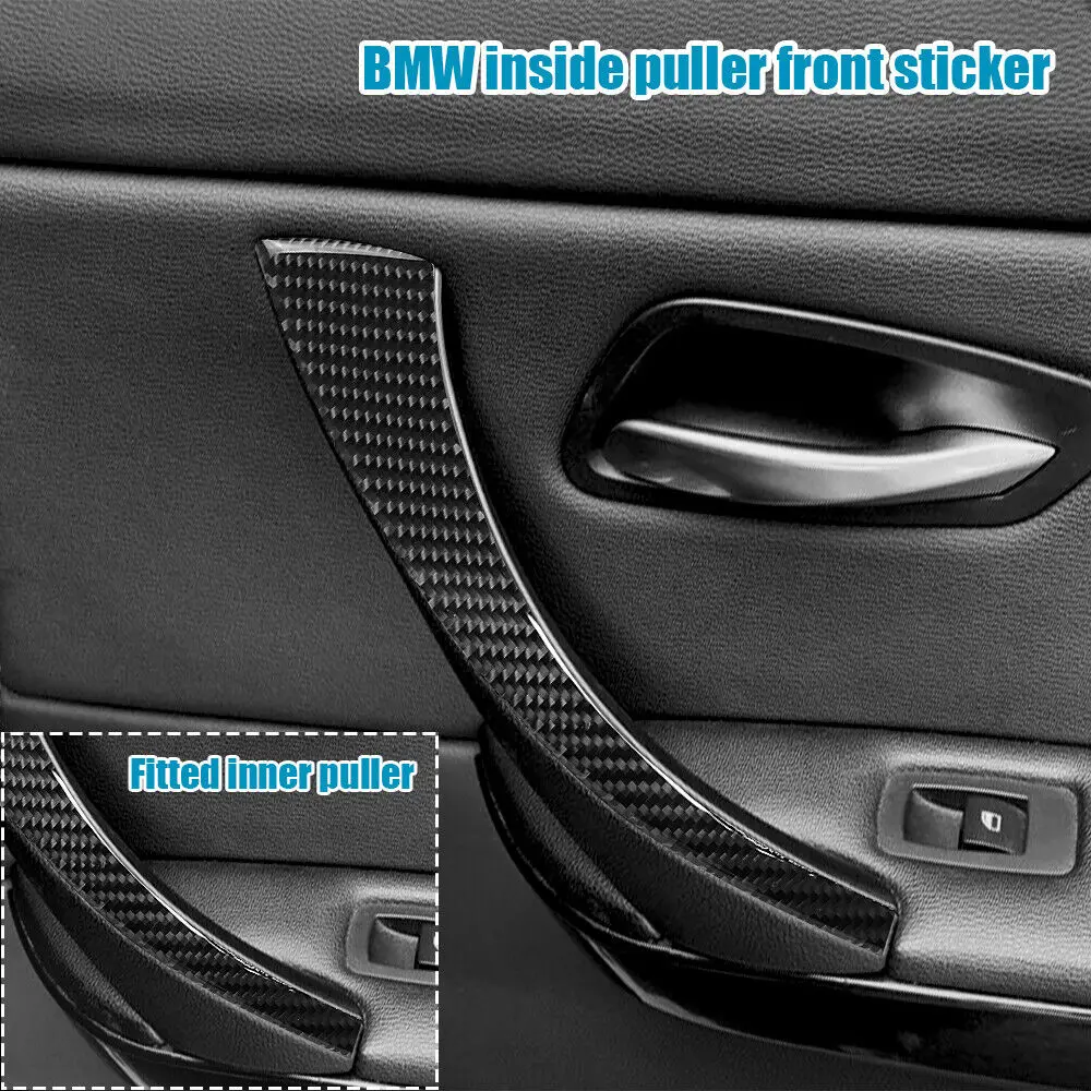 

Внутренний подлокотник из настоящего углеволокна, передняя отделка для BMW 3 серии E90 E92 2005-2012