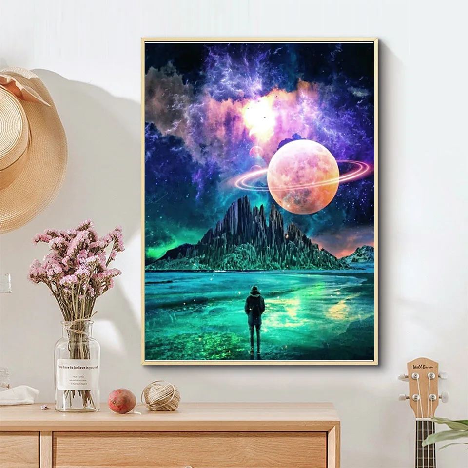 Алмазная живопись сделай сам цветы тигр анимация вышивка крестиком алмазная