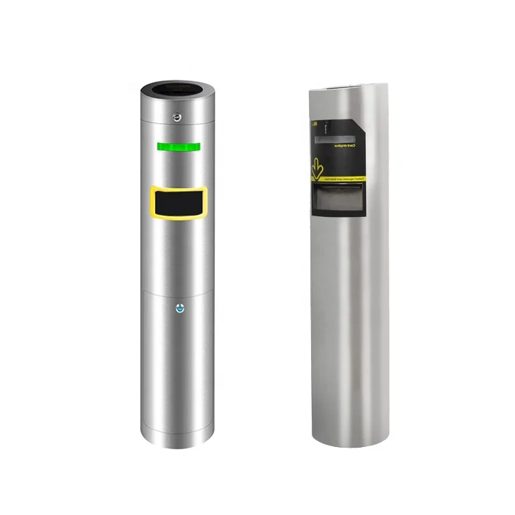 

Reusable access card system Proximity reader dropbox card collector