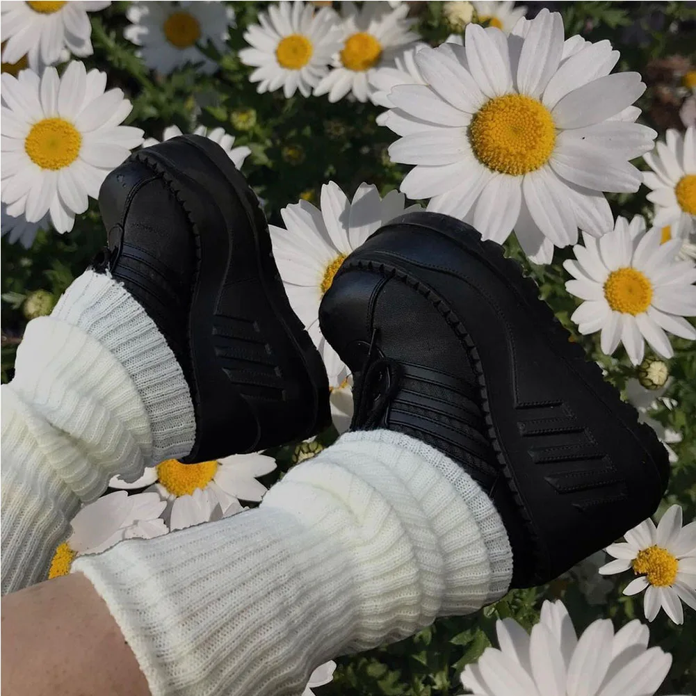 Женские кроссовки на танкетке SaraIris брендовые платформе и каблуке в стиле панк