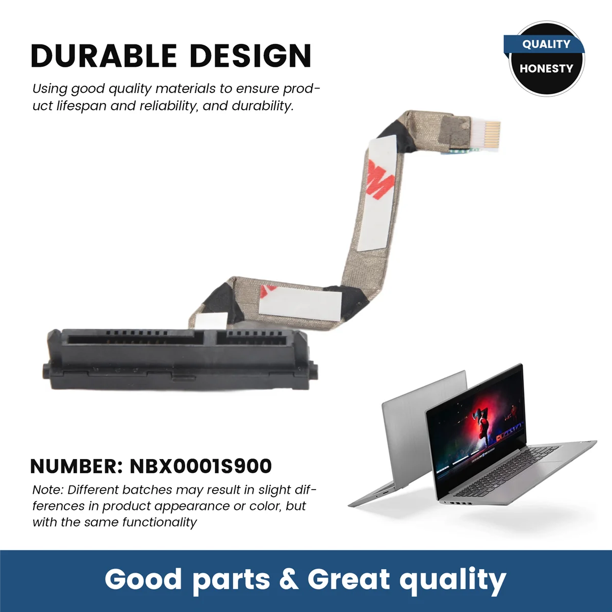 Кабель жесткого диска для Lenovo IdeaPad 3 15ARE05 15ADA05 15IIL05 15IML 15IGL05 2020, соединительный кабель SATA жесткого диска для ноутбука HDD SSD (art.: 3920ca5f517bf) - 3920ca5f517bf