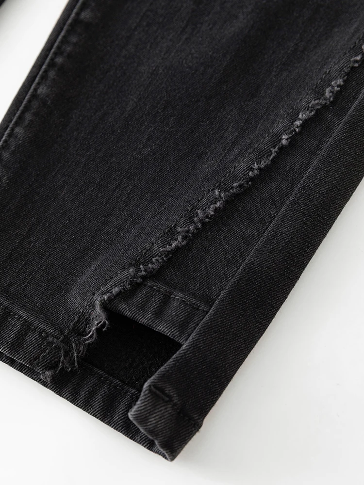 Женские зимние Бархатные Теплые Волшебные джинсы DUSHU с высокой талией