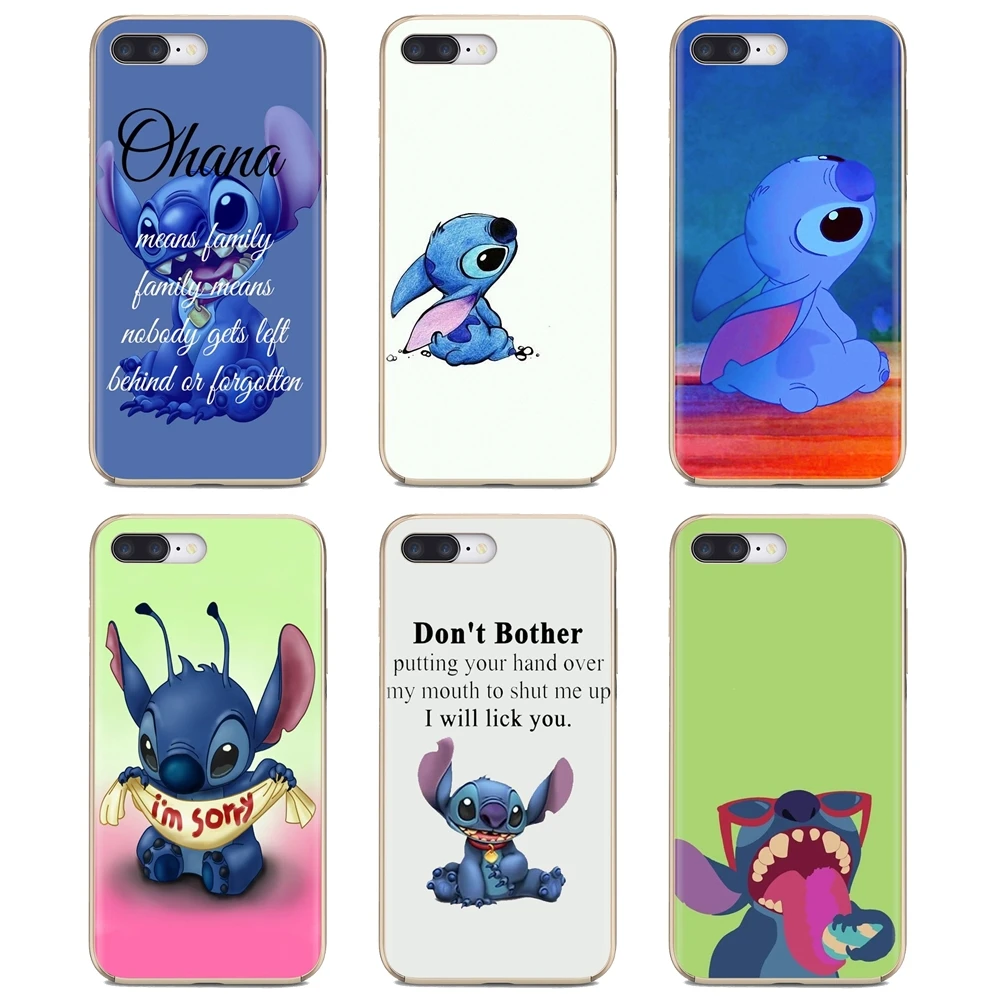 

ilo Series Lilo and stitch Ohana Family Phone Case For iPhone 10 11 12 13 Mini Pro 4S 5S SE 5C 6 6S 7 8 X XR XS Plus Max 2020