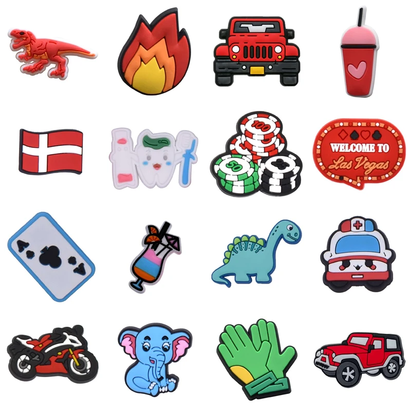 

Women Charm Shoe Charms Accessories Decorations PVC Buckle Decorations for Crocs Wholesale Bulk Gifts Pins Shoes Accessories