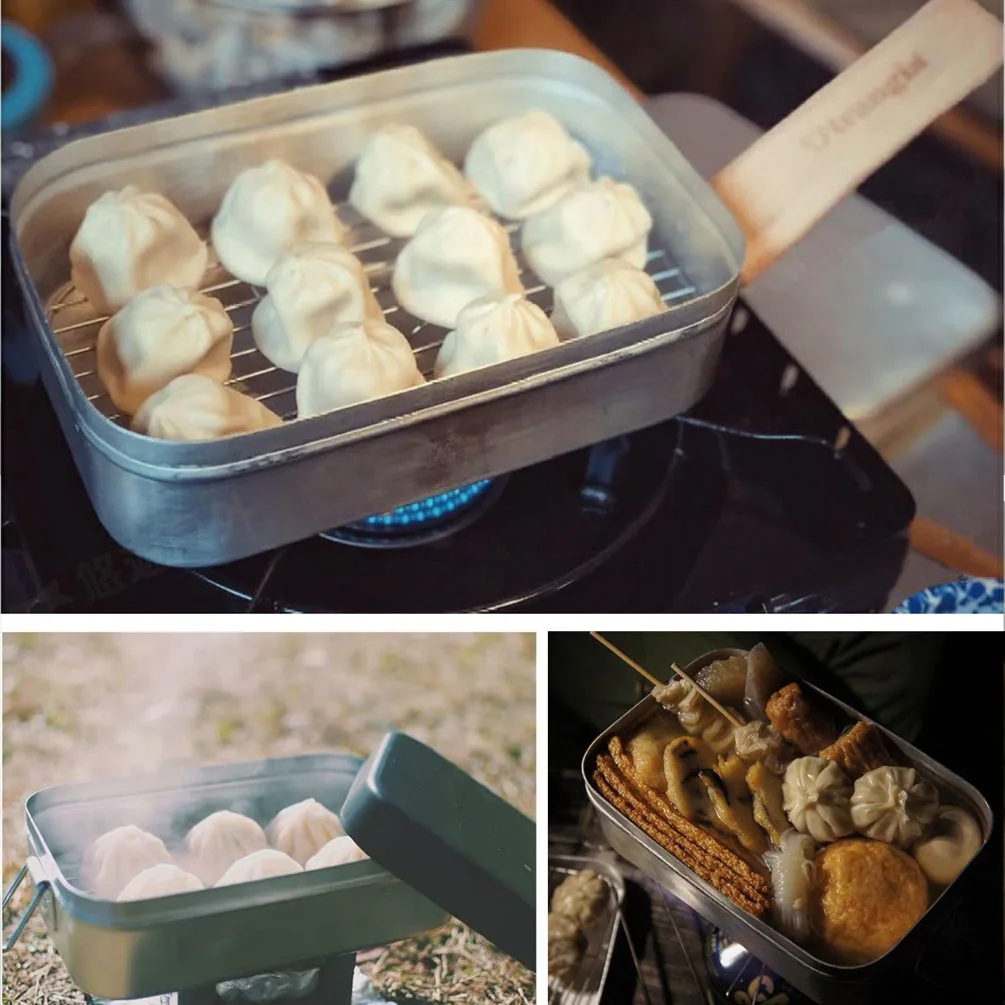 TWTOPSE стойка для кемпинга на пару Trangia Алюминиевый Беспорядок Оловянная посуда