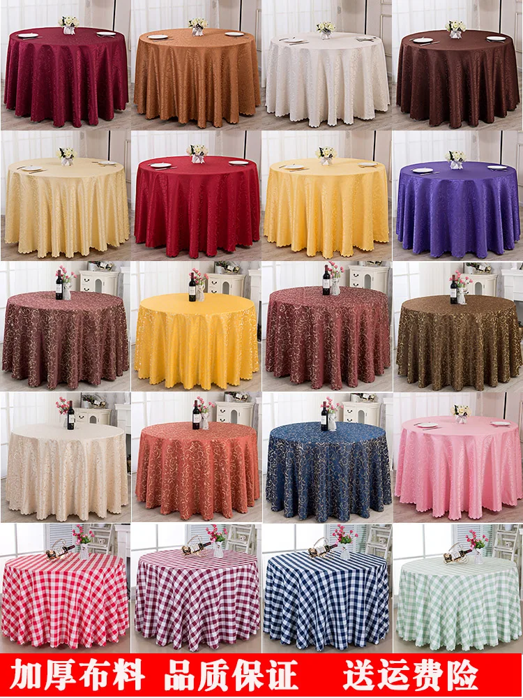 

Hotel Table Cloth Fabric Art European Restaurant Hotel Grand Round Table Table Cloth Square Table Cloth