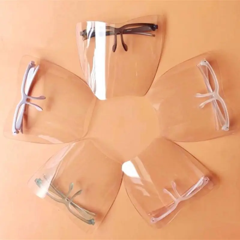 

2/3/5PCS Anti-spray Full Face Mask Universal Car Transparent Glasses Durable Protective Mask Car Accessories Protective Glasses