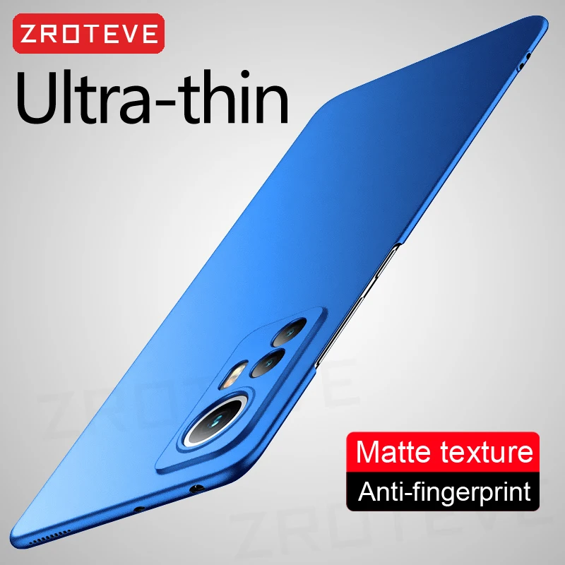 ZROTEVE Ultra Slim Hard PC Frosted Cover For Xiaomi Mi12 X Mi12X Mi12T Mi11 Lite Xiomi Mi 12 12X 12T 12S 10 10T 11 11T Pro Case