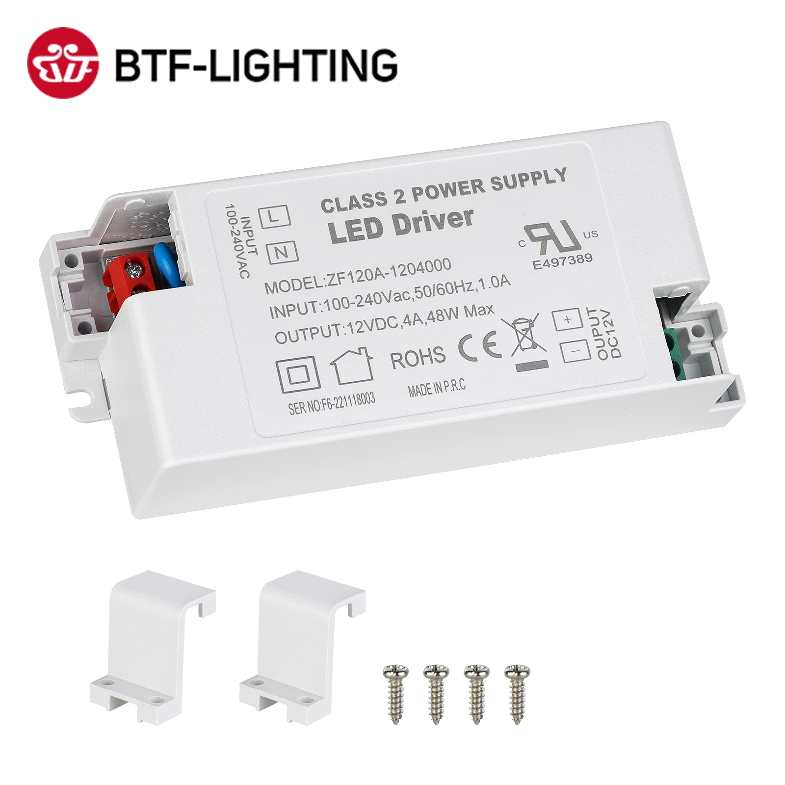 Dimmable LED Driver Transformer Power Supply 100V 240V AC to 12V 24V DC for LED Strip Lights Constant Voltage LED Projects