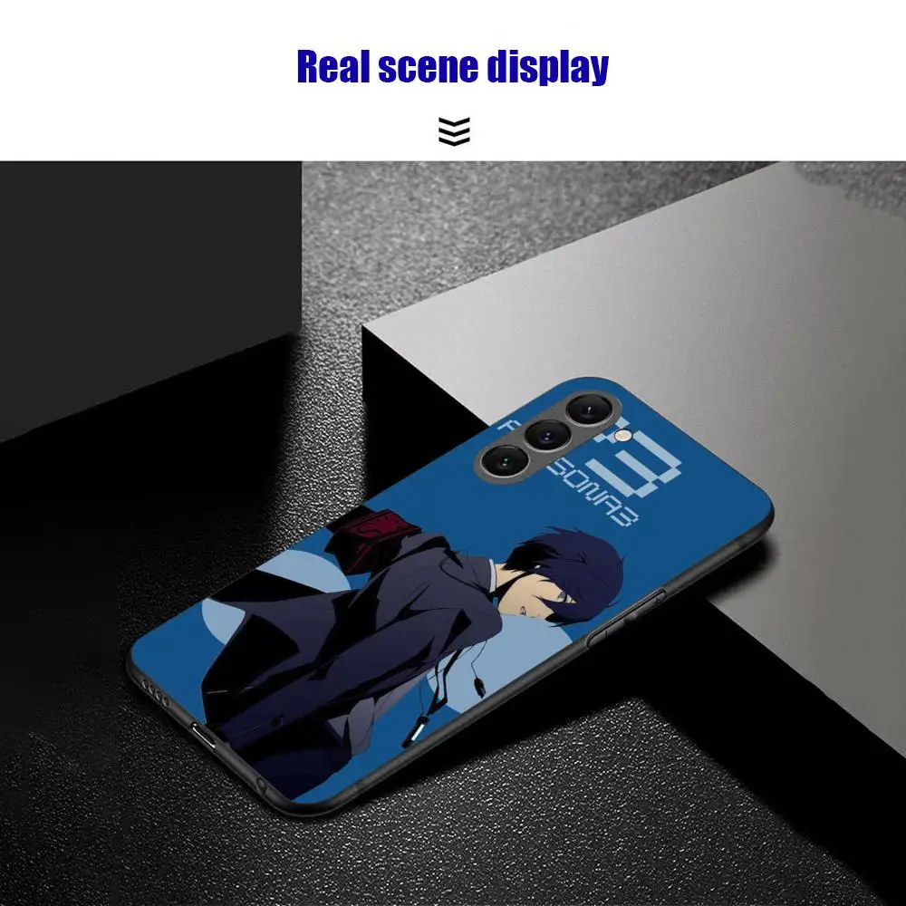 Фото Чехол для телефона P-Persona 3 R-ReloadS для Samsung Galaxy S26 S25 S24 S23 S22 S21 Plus Ultra Note20, мягкий, черный №3