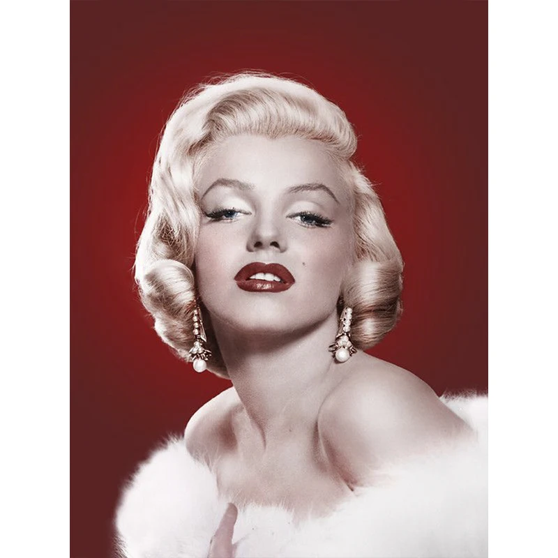 Набор Для Алмазной Вышивки Мэрилин Монро 2024 Новинка Европейский И Американский