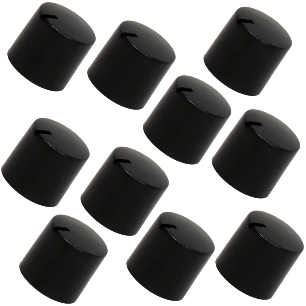 6mm Shaft Hole Rotary Encoder Potentiometer Knob 13x14mm for Amplifier Control Volume Switch Button Knob Handle (Pack of 10)