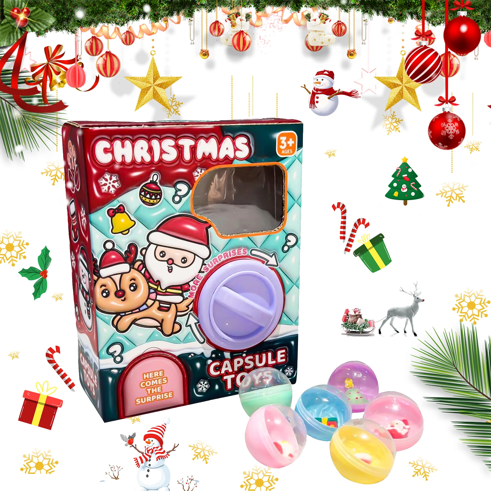 Детский Торговый Автомат Для Яиц Рождественская Игрушка Дозирующий Конфет