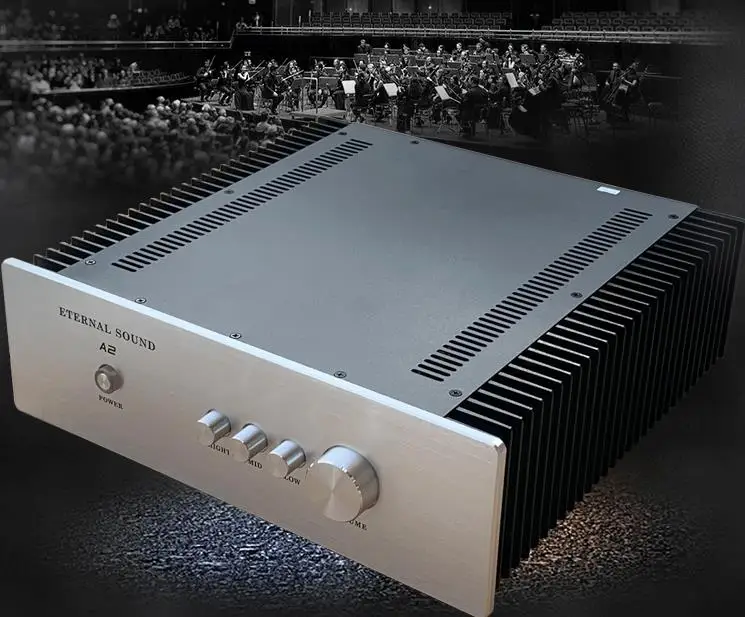 

Eternal Sound A2 Original Power Amplifier Fever Level High-power Post-level Home High-fidelity Tube Amplifier Power Amp 120w*2
