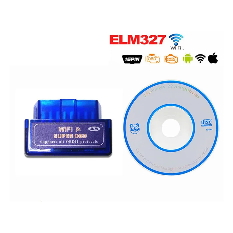 

New ELM 327 V1.5 WIFI OBD2 WIFI Scanner Auto Car Diagnostic Auto Tool