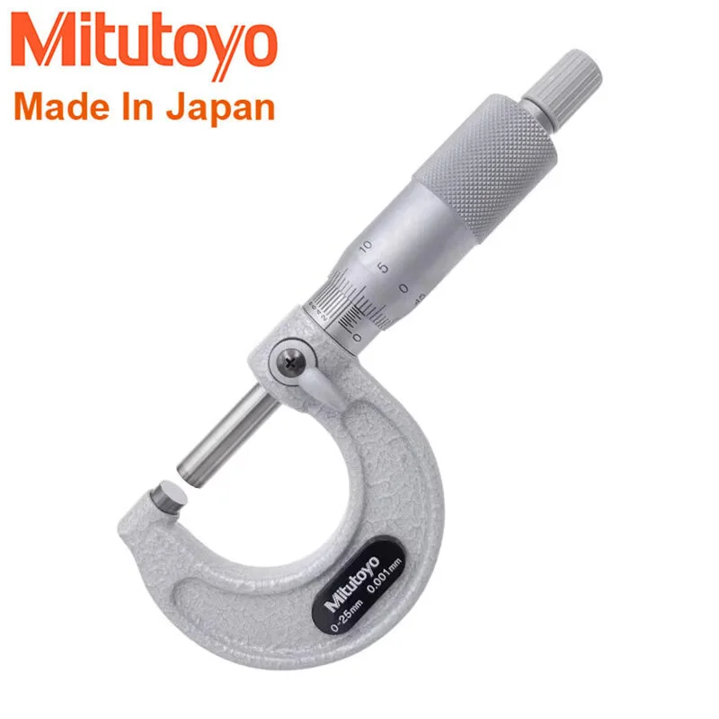 

Mitutoyo наружные микрометры 0-25 мм / 25-50 мм
