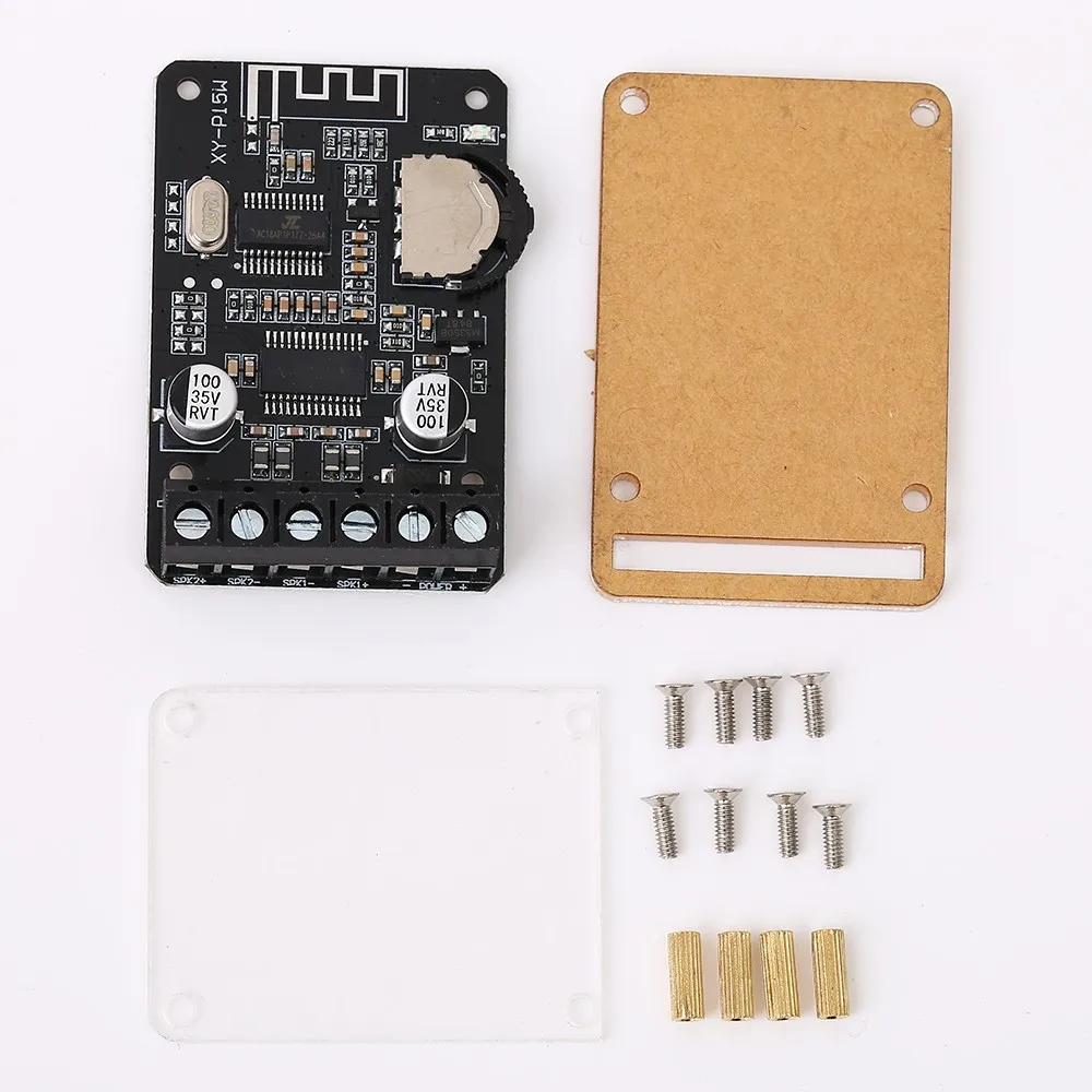 Bluetooth Receiver Board BT Stereo Audio Amplifier 5W*2 20W*2 Power Amplifier Module 3.7-5V 5V-24V for DIY Wireless Speak