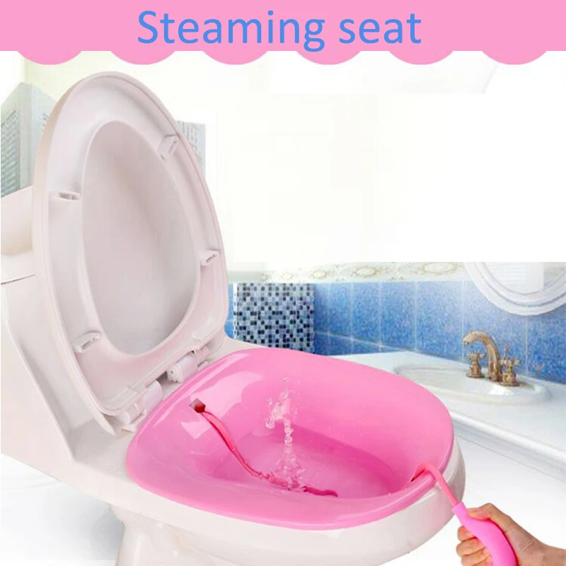 

1 PC Yoni Steam Seat Vagina Herbal Bath Wash Detox Bowl Female Vaginal Steaming Sitz Bath Seat Private Clean Vaginal Douche Kit