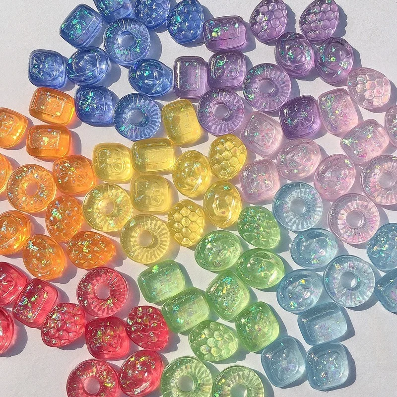 

Ins Color Geometric Grape Hard Candy Resin Patch DIY Handmade Ornament Earrings Nail Accessories Material1 Each In 8 Colors