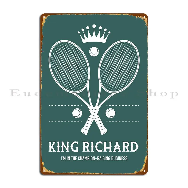 

King Richard Metal Sign Poster Pub Club Cave Custom Plaques Tin Sign Poster