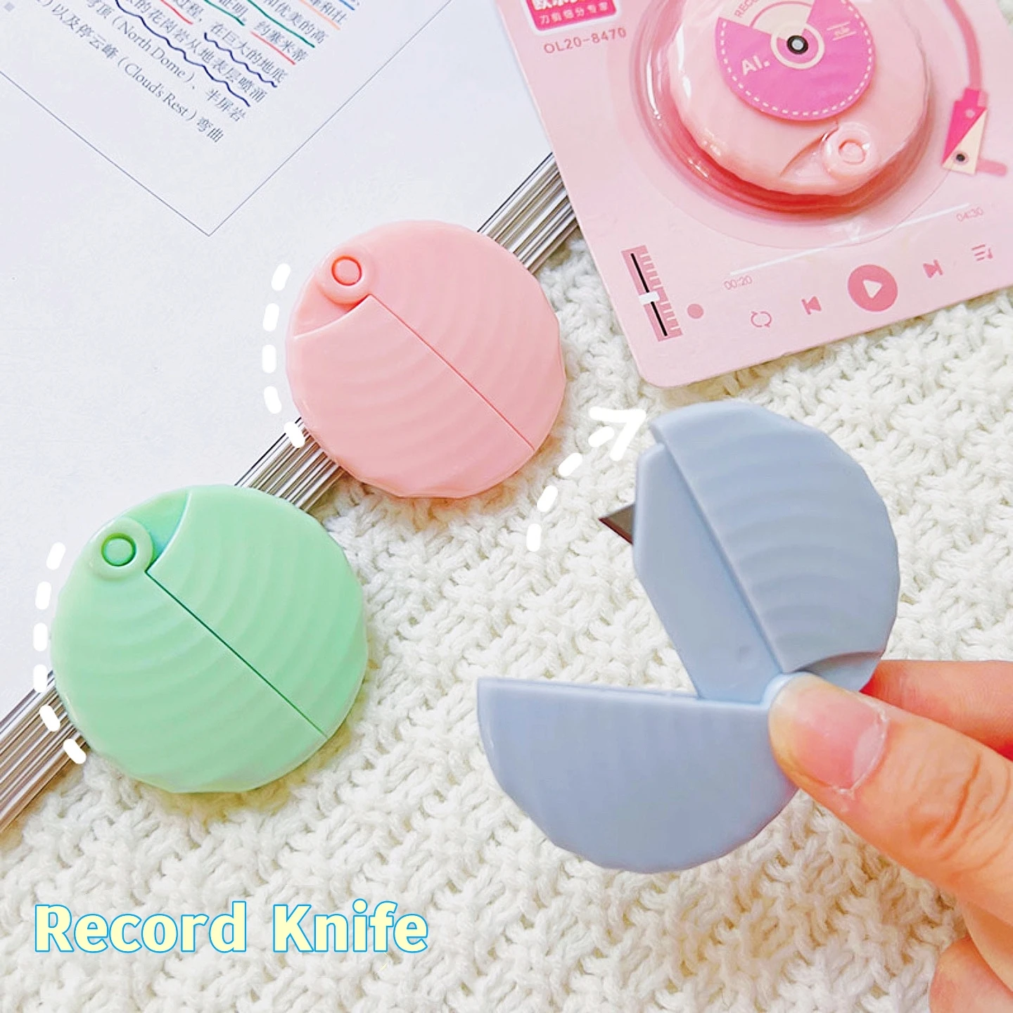 

1 шт., складной нож с мини-пластиной, 9 мм