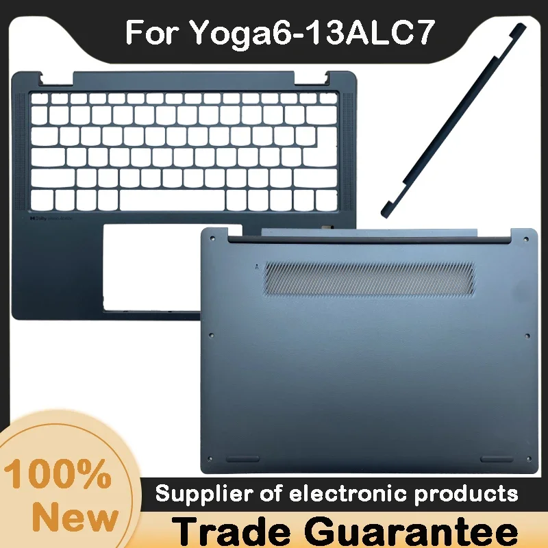 Новинка для Lenovo Yoga 6-13ALC7 аксессуары ноутбуков упор рук/нижняя часть синяя AP3SJ 000400