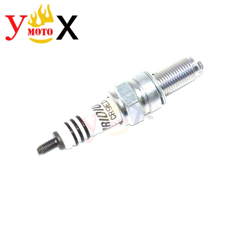 Иридиевая свеча зажигания CR9EIX для Suzuki BANDIT GSF GSX GSR Yamaha XJR YZF FZR R1 FZ1 FZ6 KAWASAKI ZX ZXR Benelli BJ500