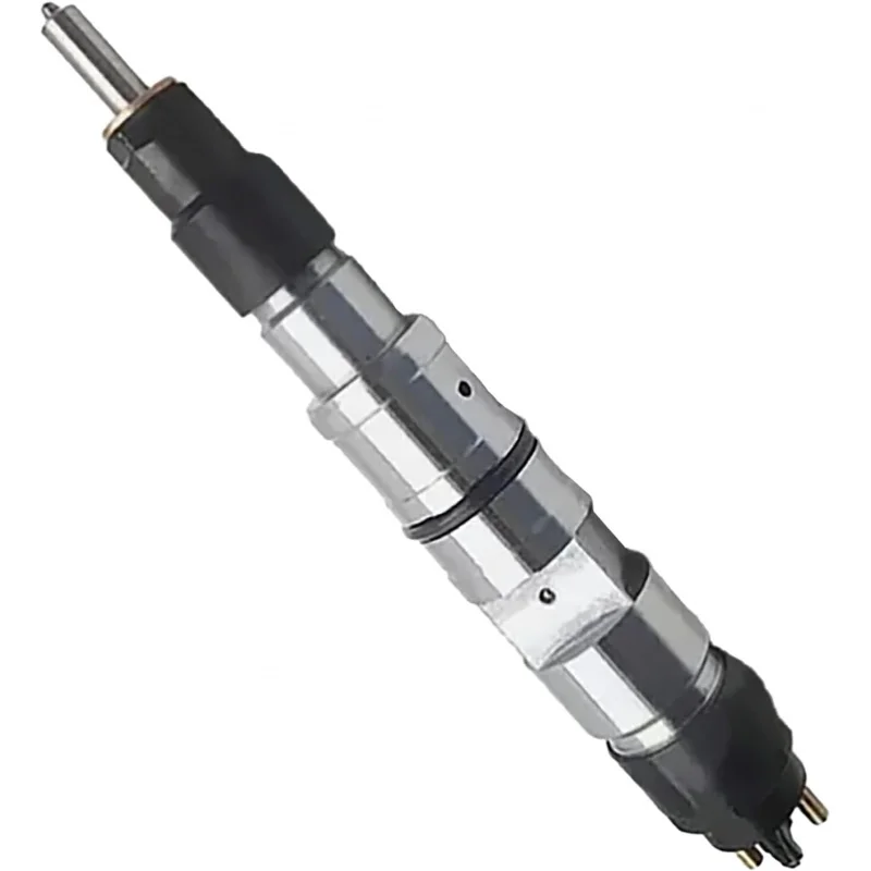 6-Pieces 0445120180 0445120143 Fuel Injector Fits for CAT 2008 2009 Engine Navistart 13.0L G13 HPCR