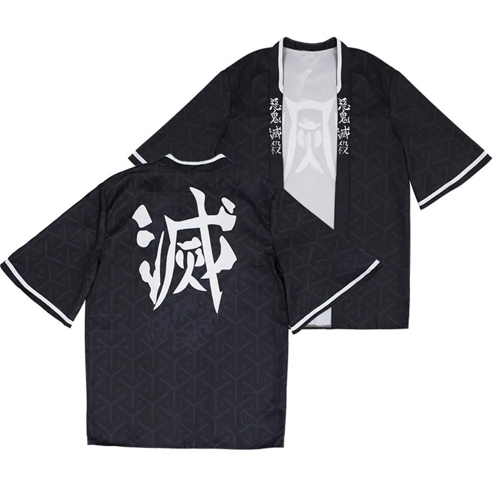 

Demon Slayer Corps Cosplay Haori Swordsmith Village Arc Mitsuri Kanroji Muchirou Tokito Party Costume Props