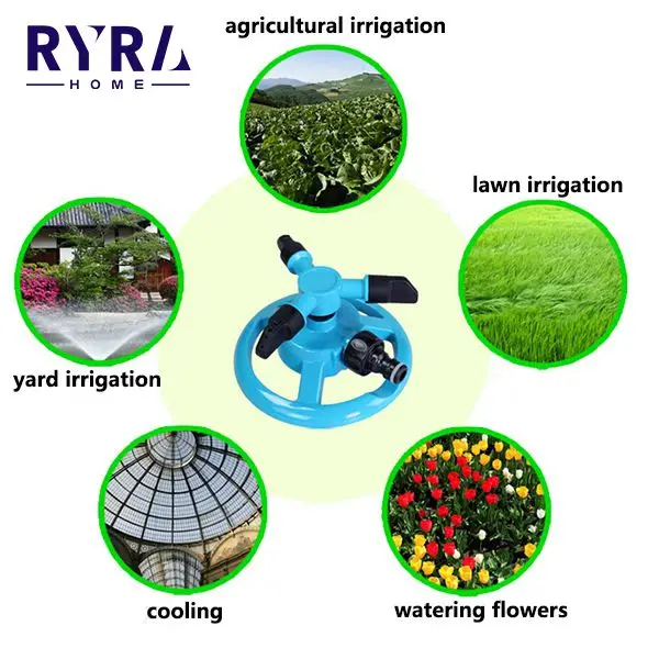 

Разбрызгиватель для газона с углом обзора 360 градусов