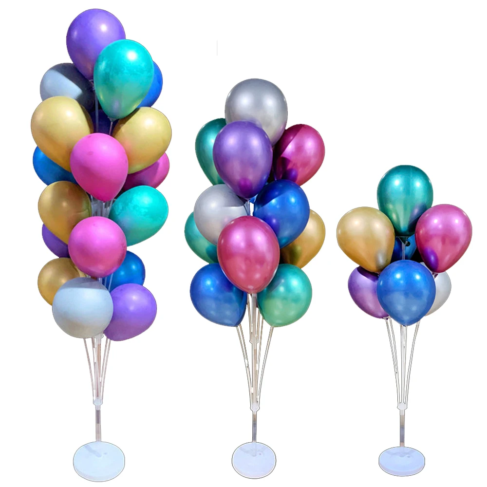 

1/2set Happy Birthday Balloon Air Balls Stick Stand Baloon Birthday Party Decor Kids Adult Arch Table Ballon Accessories Holder