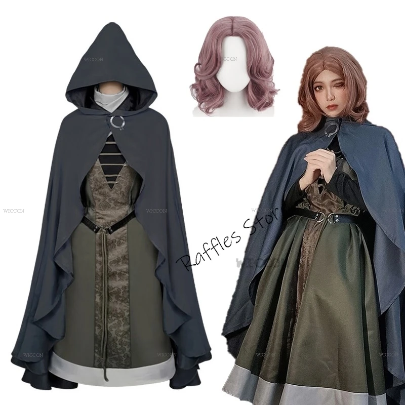 Косплей-костюм из аниме-игры Melina парик женская одежда для Хэллоуина
