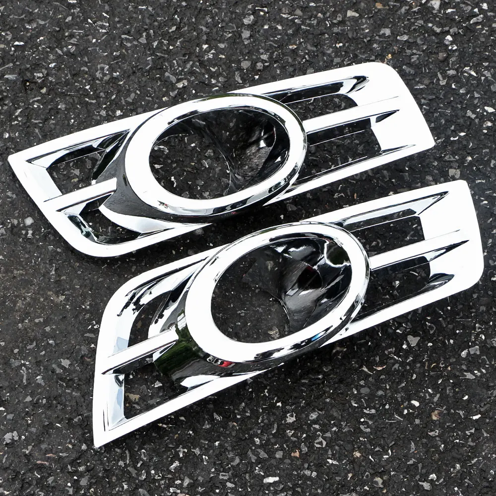 

Jameo Auto Car Chrome Front Fog Lamps Trim Fog Lights Cover for Chevrolet Cruze 2009 - 2015 Car Styling Accessories