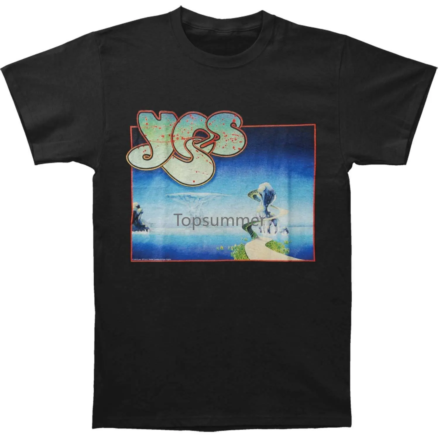 

Yes Men'S Yes Songs T Shirt Black