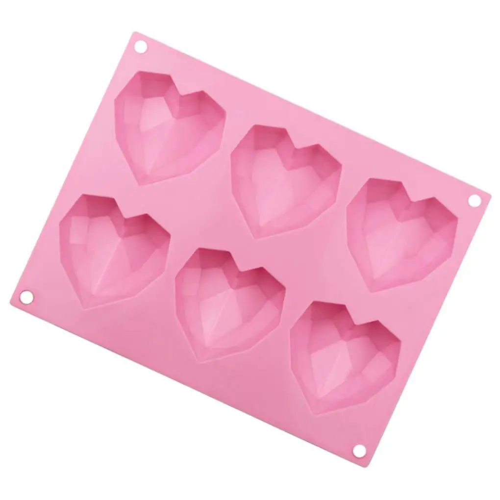 

6 Shapes Silicone Mold For Baking Tray Dessert Mousse Mold Cake Moulds Silicone Form For Baking Pan Cake Decorating Tool Pan