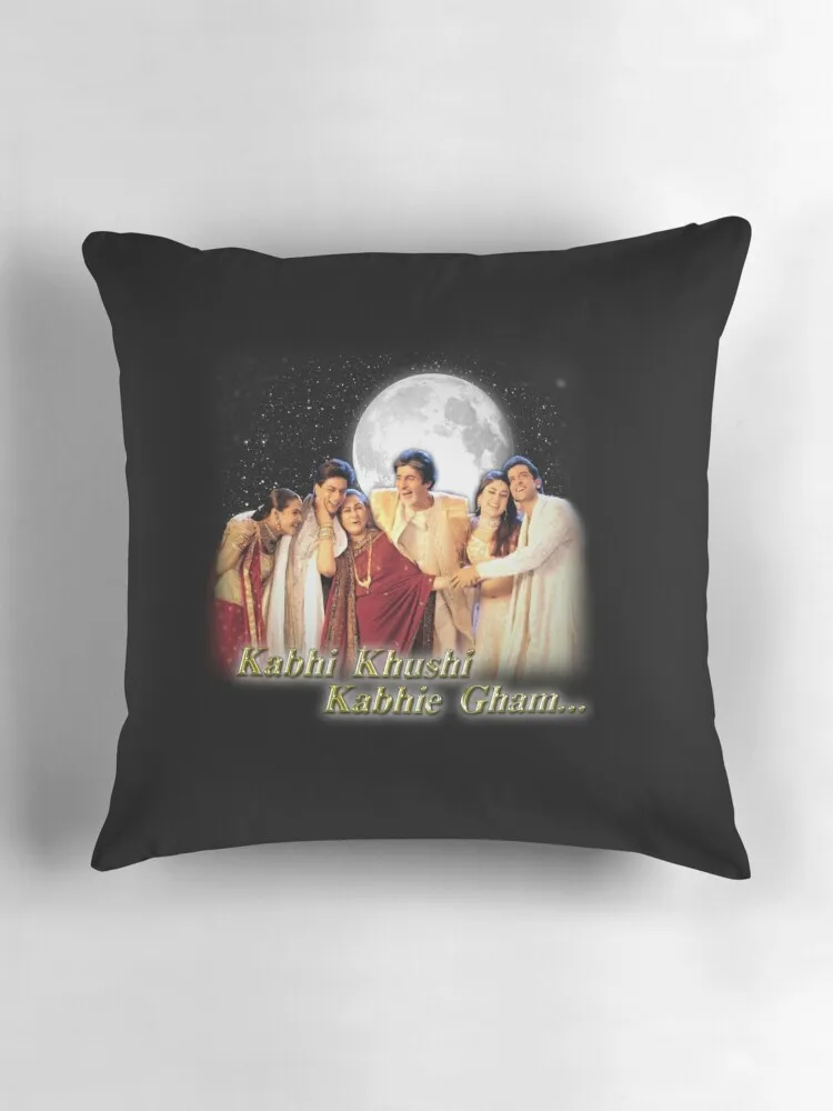 Винтажный дизайн Shahrukh Khan-декоративная подушка в клетку Kabhi Khushi Kabhie для гостиной